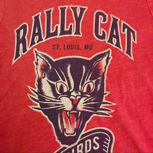 108 Stitches St. Louis Cardinals Rally Cat T-shirt Small - Picture 5 of 7